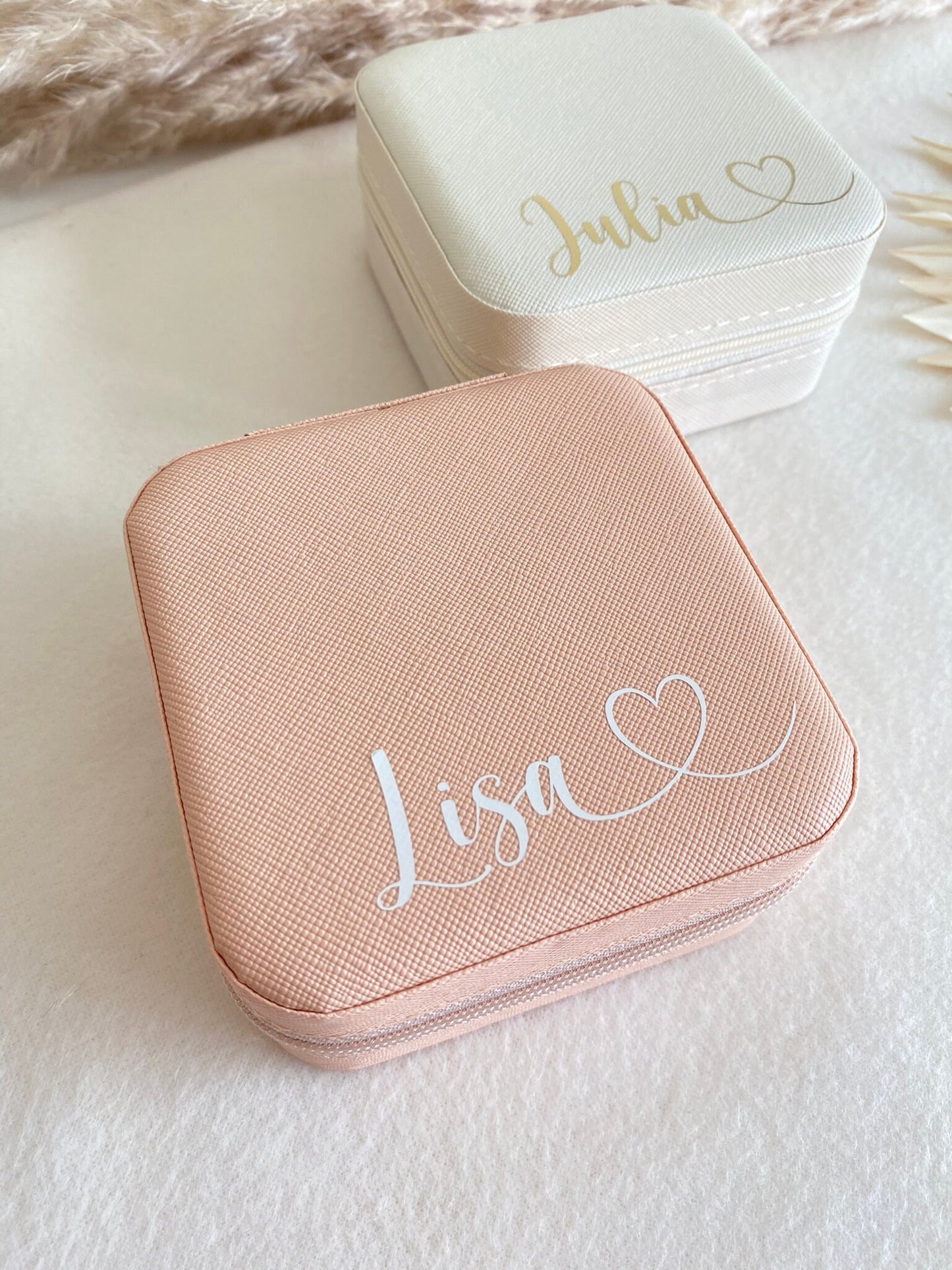 Personalisierte Schmuckbox mit Namen | Schmuckkästchen | Schmuck Organizer | Geschenk für Frauen und Mama | Geschenkidee | Geburtstag