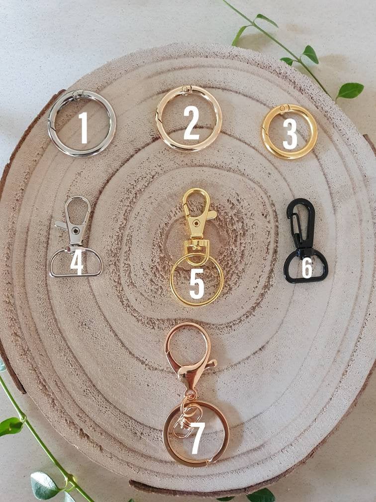 Personalisierter Makramee Schlüsselanhänger mit Namen