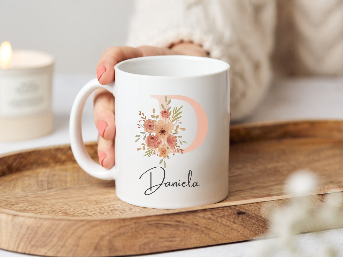 Personalisierte Tasse Mit Namen | Keramiktasse | Geburtstag | Geschenk für Mama, Papa, Frauen, Männer | Geschenkidee