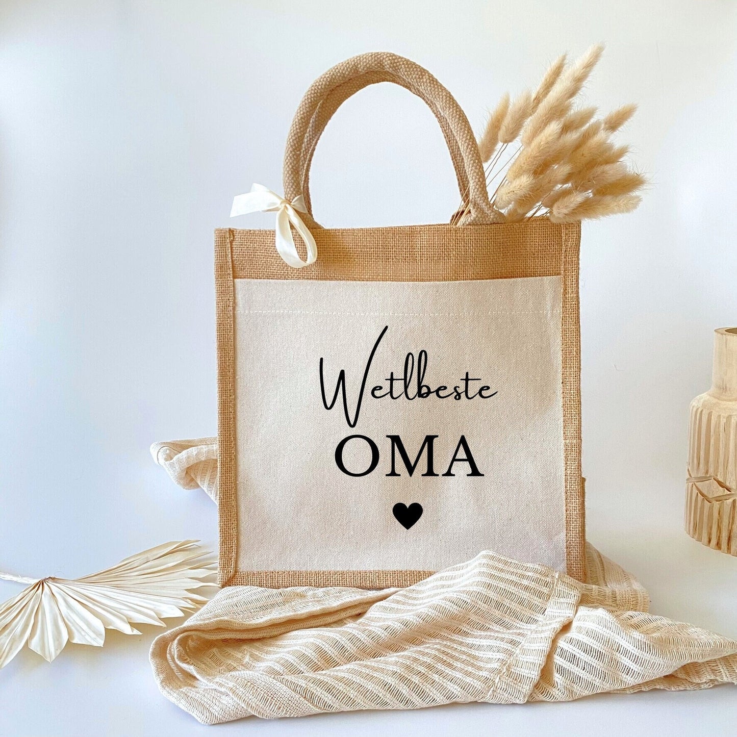 Jutetasche Weltbeste Oma