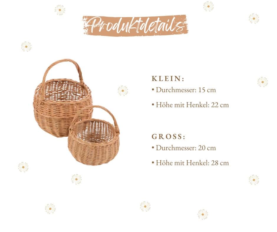 Personalisiertes Osterkörbchen | Holzanhänger mit Namen | Osterkorb Kinder | Geschenkidee | Osternest personalisierter Anhänger Ostertasche