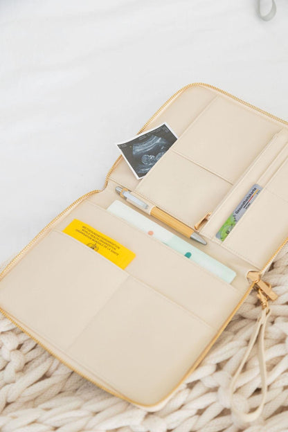 MOM Organizer | Personalisiert mit Namen | U-Heft Hülle | Planer personalisiert mit Wunschtext | Aufbewahrung Mutterpass, Impfpass