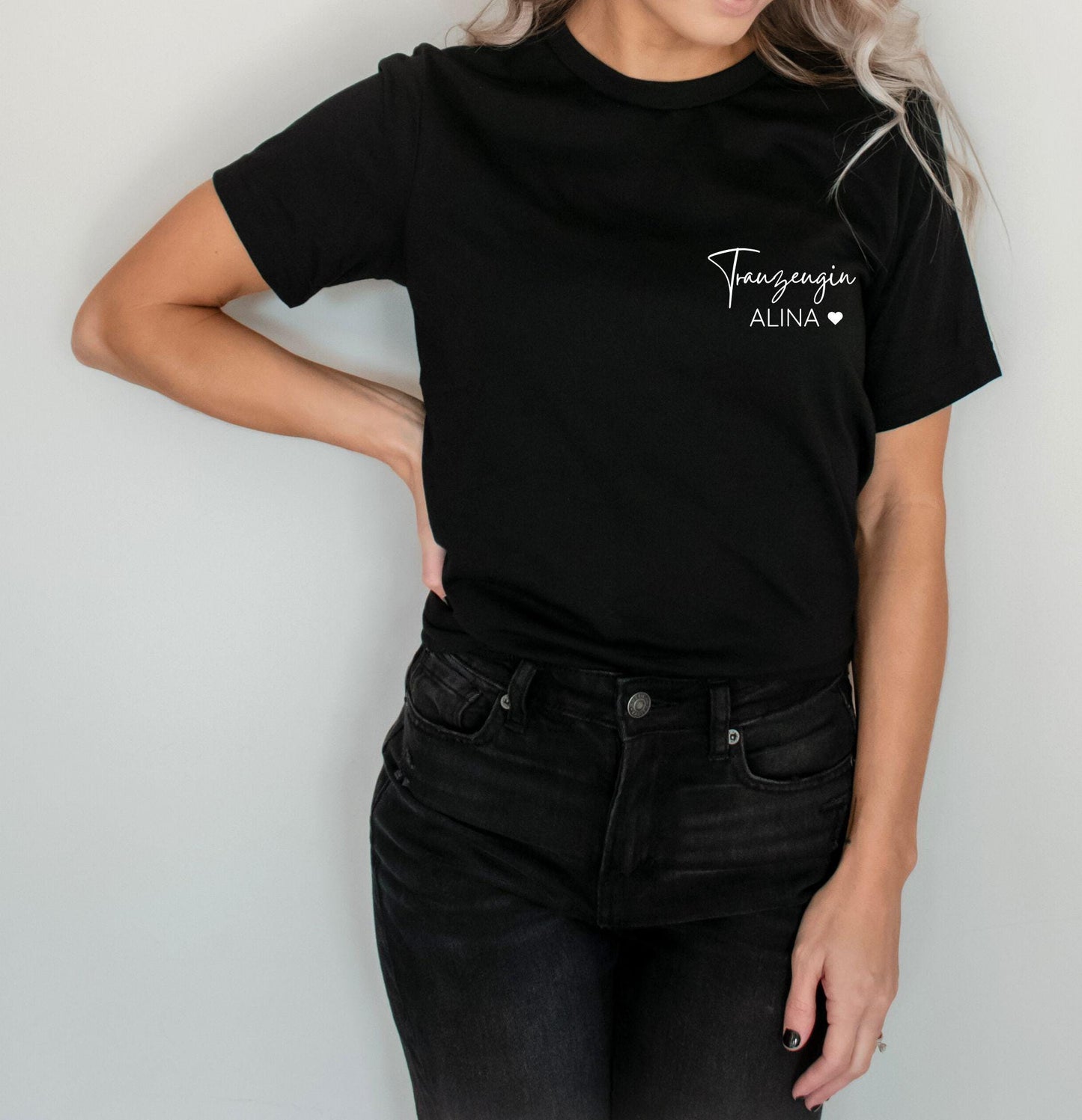 JGA T-Shirt für Braut und Team Braut