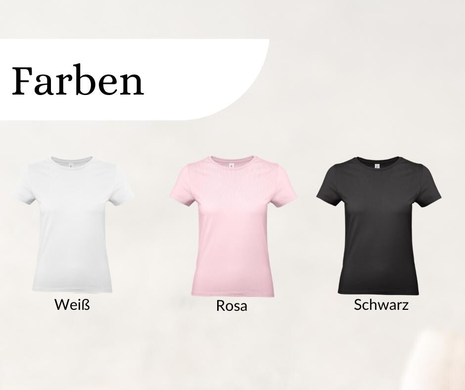 JGA T-Shirt für Braut, Team Braut und Trauzeugin