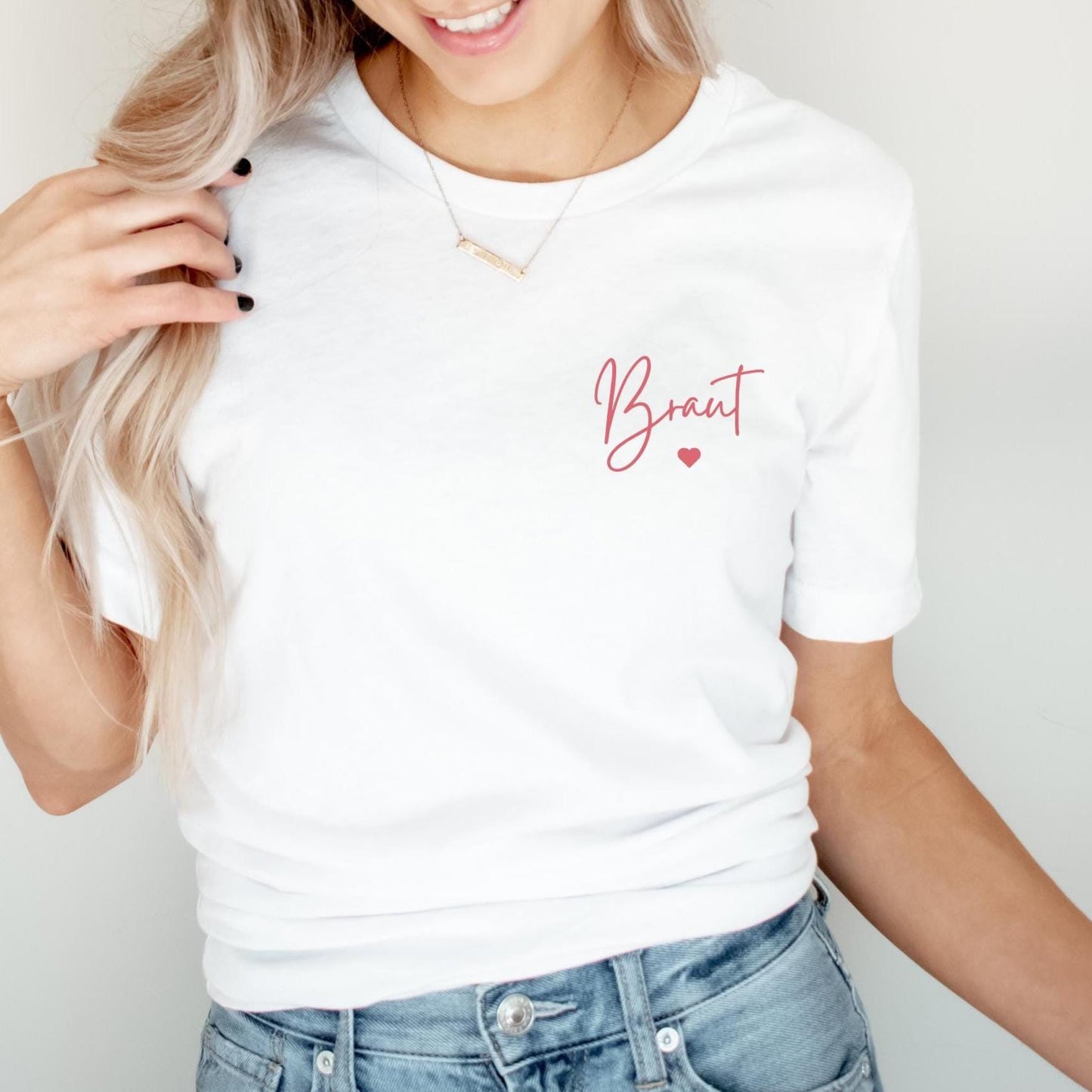 JGA T-Shirt für Braut und Team Braut