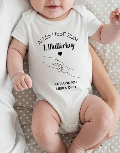 Personalisierter Babybody „Erster Muttertag“