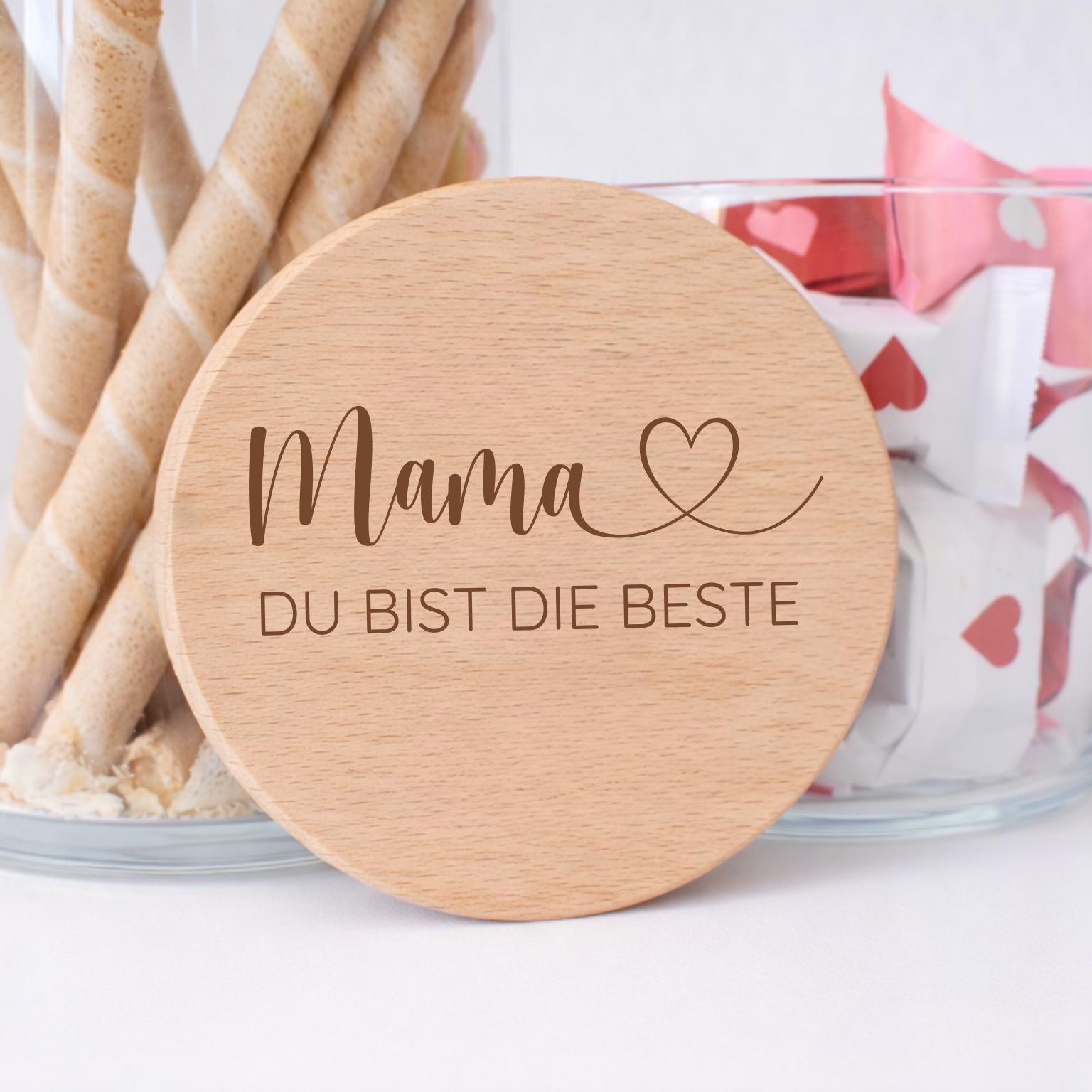 Vorratsglas „Du bist die Beste oder der Beste“ für Familie