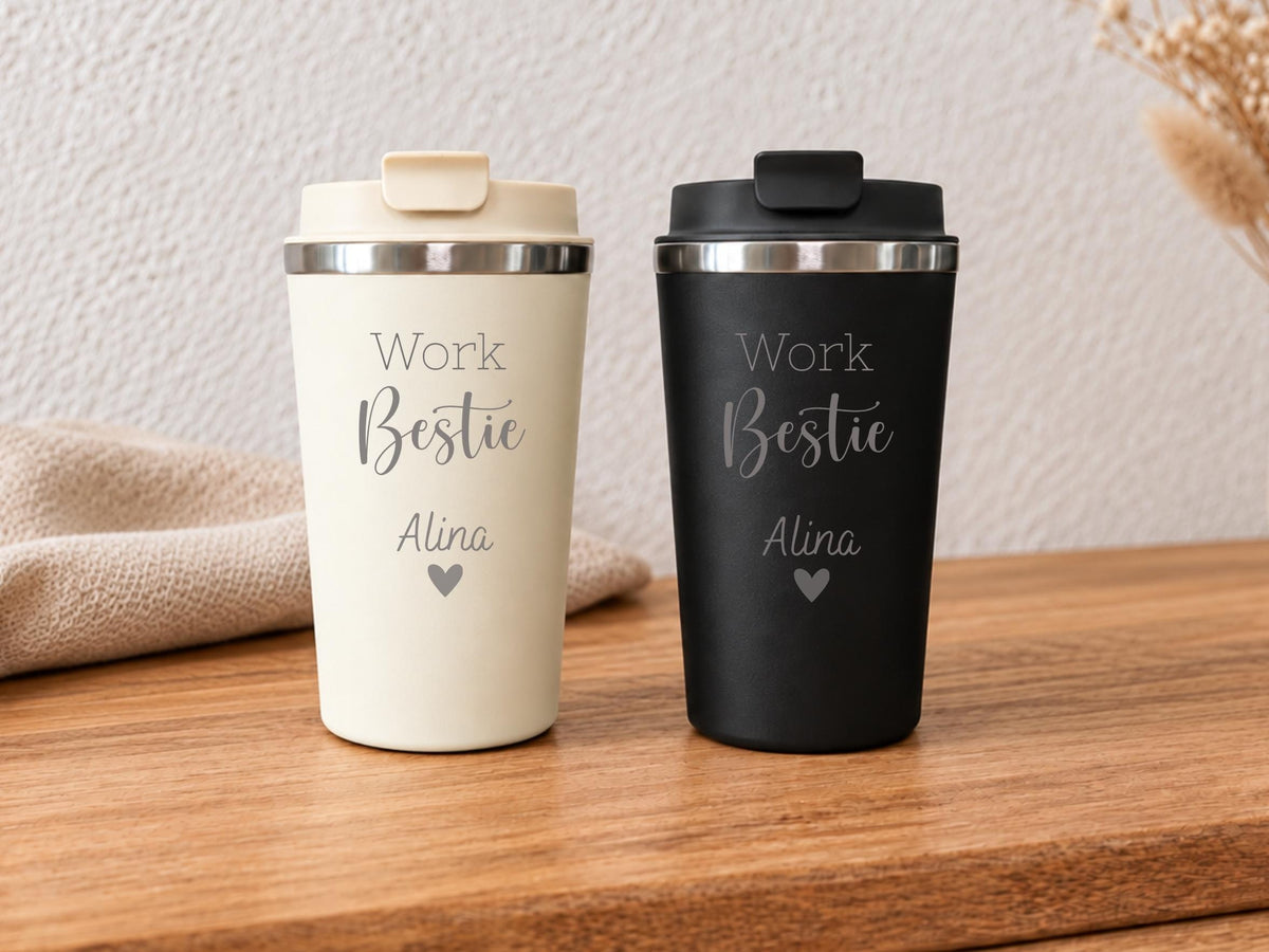 Thermobecher „Work Bestie“, 360 ml – Produktansicht 2