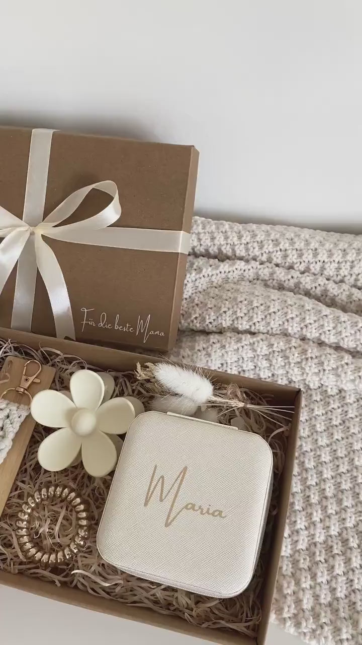 Mama Geschenksbox personalisiert | Muttertag | Geburtstag | Geschenkbox für Frauen | Muttertagsgeschenk Schmuckbox mit Namen Geschenkidee